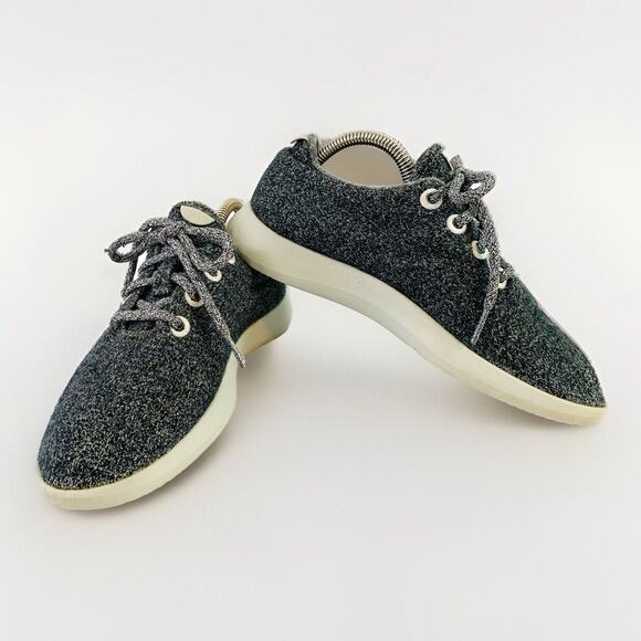 allbirds Shoes - Allbirds Wool Runners Shoes WR W8 Womens Sz 8 Gray Sneakers 0719 NV1 Merino Wool
